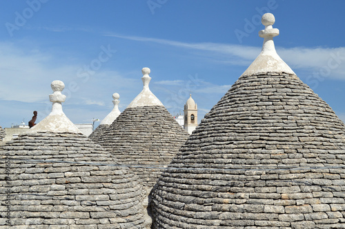 Alberobello, trulli roofs