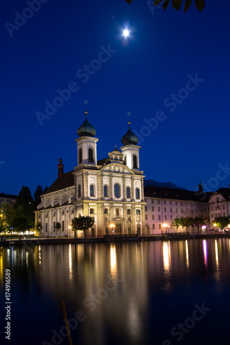 Jesuit Church, Lucerne, Switzerland © robertdering