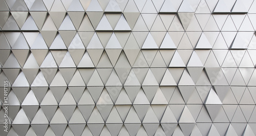 Triangular modern background