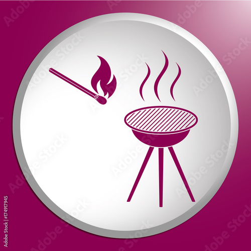 The barbecue icon