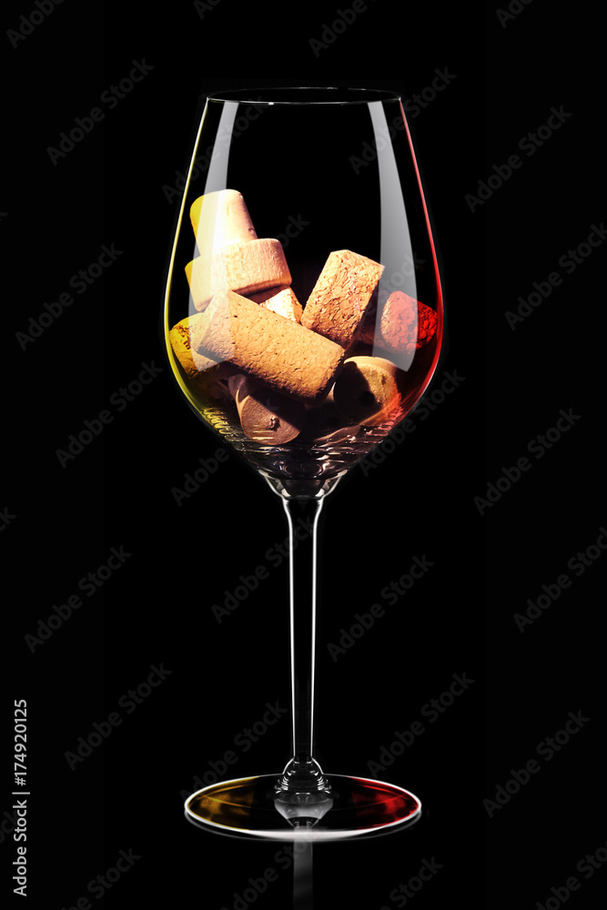 Weinglas with the colors Germany flag..Symbolizes German's wines. Stock  Photo | Adobe Stock