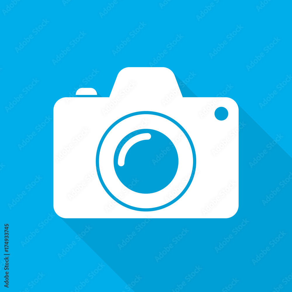 Camera icon. Vector illustration. Camera icon. Vector illustration.