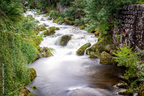 Wasserfall von Triberg im Schwarzwald Wasserf  lle