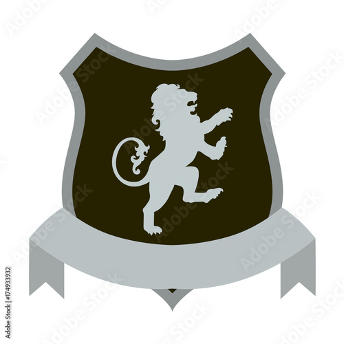 coat of arms flat icon