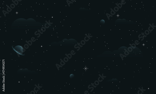 abstract starry sky picture