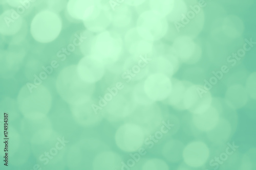 bokeh background light green