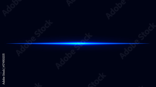 neon straight line
