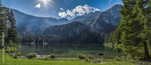 Slika na platnu Lago di tovel, adamello brenta