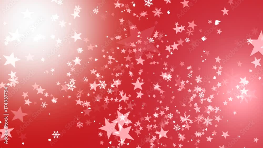 flocons et étoiles qui tombent diagonale (rouge) flocons et étoiles qui tombent diagonale (rouge)