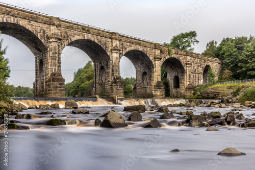 The River Tyne at Haltwhistle, Northumberland