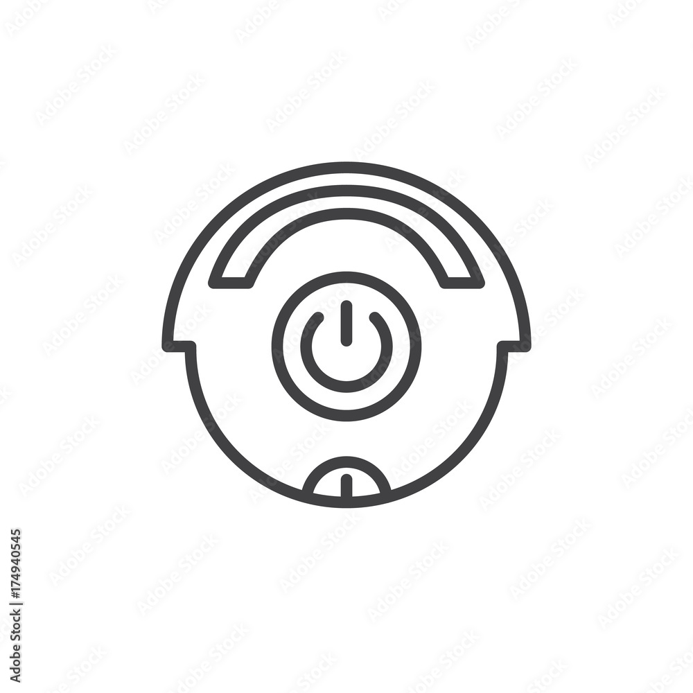 Cleaner off line icon, outline vector sign, linear style pictogram isolated on white. Symbol, logo illustration. Editable stroke Cleaner off line icon, outline vector sign, linear style pictogram isolated on white. Symbol, logo illustration. Editable stroke