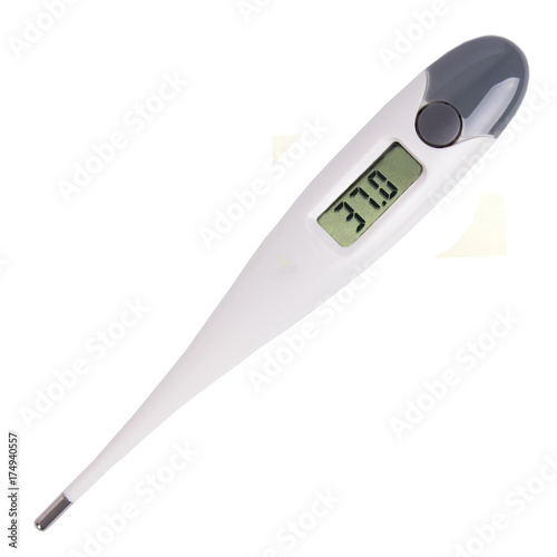 electronic thermometer for measuring body temperature