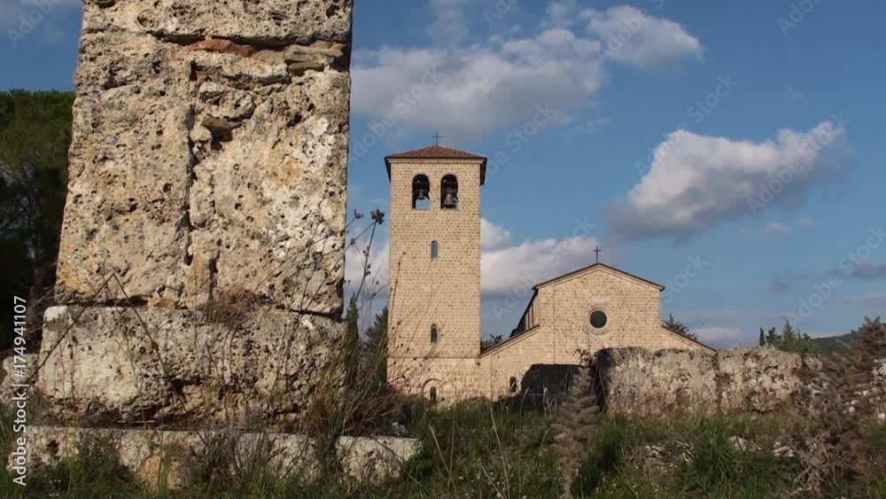 Abbazia di san Vincenzo, Molise Italia Abbazia di san Vincenzo, Molise Italia