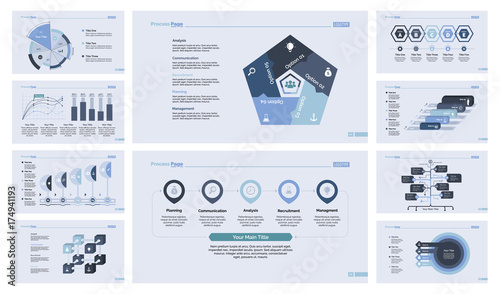 Data organization template set
