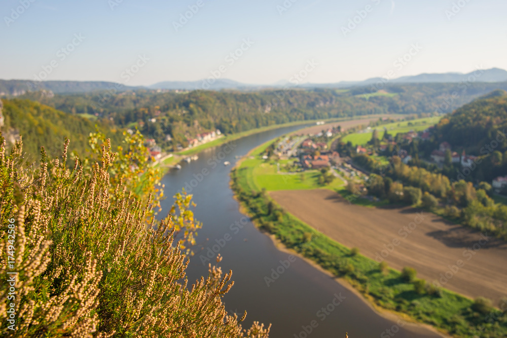 sächsische schweiz deutschland dresden bad schandau wandern panorama landschaft berge