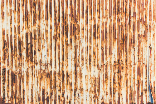 Pattern of old metal sheet. Rusty metal sheet texture background