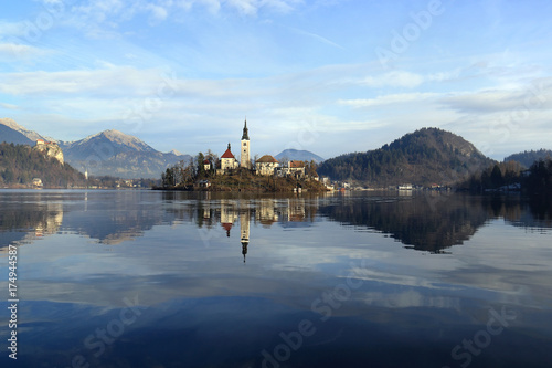 Bled Church and Castle
