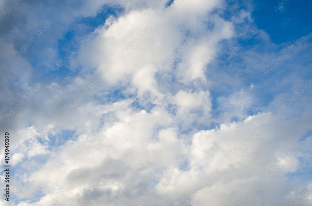 Obraz premium sky many cloud so fresh