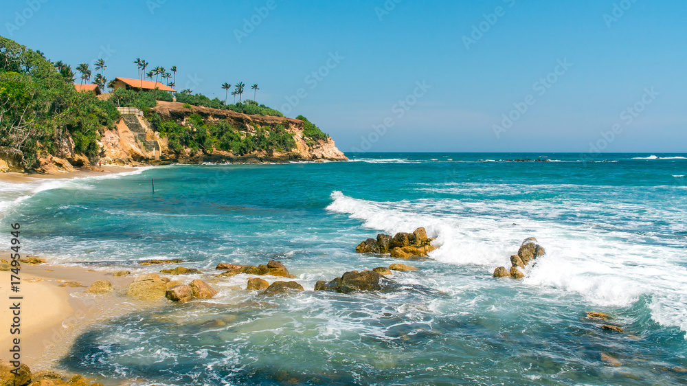 Obraz premium Tropical beach in Sri Lanka
