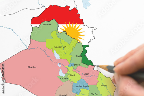 Kurdistan referendum - cutting the borders between iraq and Kurdistan region