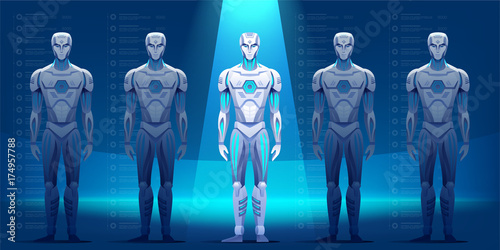Robot assembly line