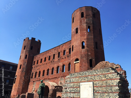 Torino, la porta Palatina photo