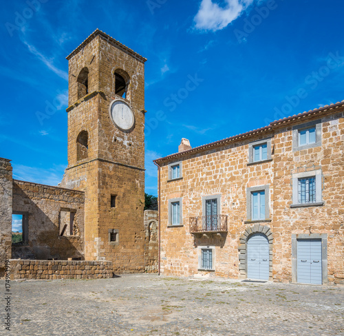 Celleno old town, province of Viterbo, Lazio, central Italy.