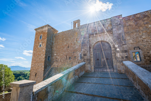 Celleno old town, province of Viterbo, Lazio, central Italy.