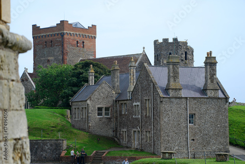 Roman Lighthouse and Anglo-Saxon church in Dover Castle, Kent