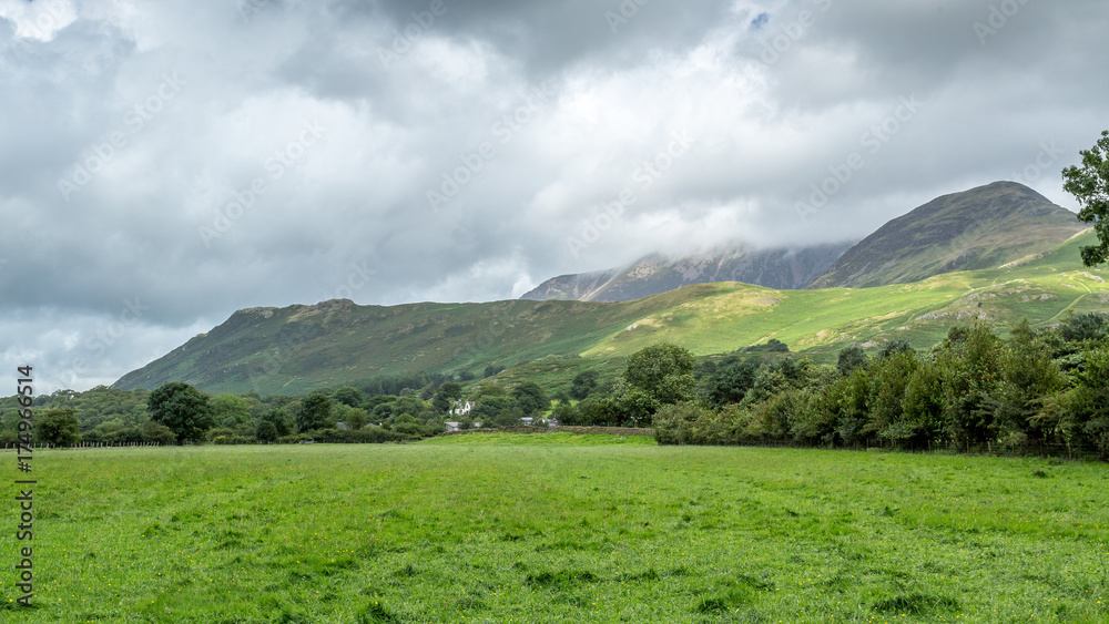 Obraz premium View of the area around Buttermere, Lake District UK