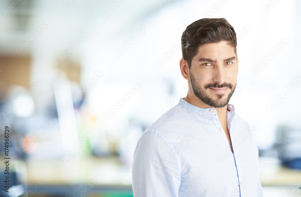 Confident young businessman portrait Confident young businessman portrait