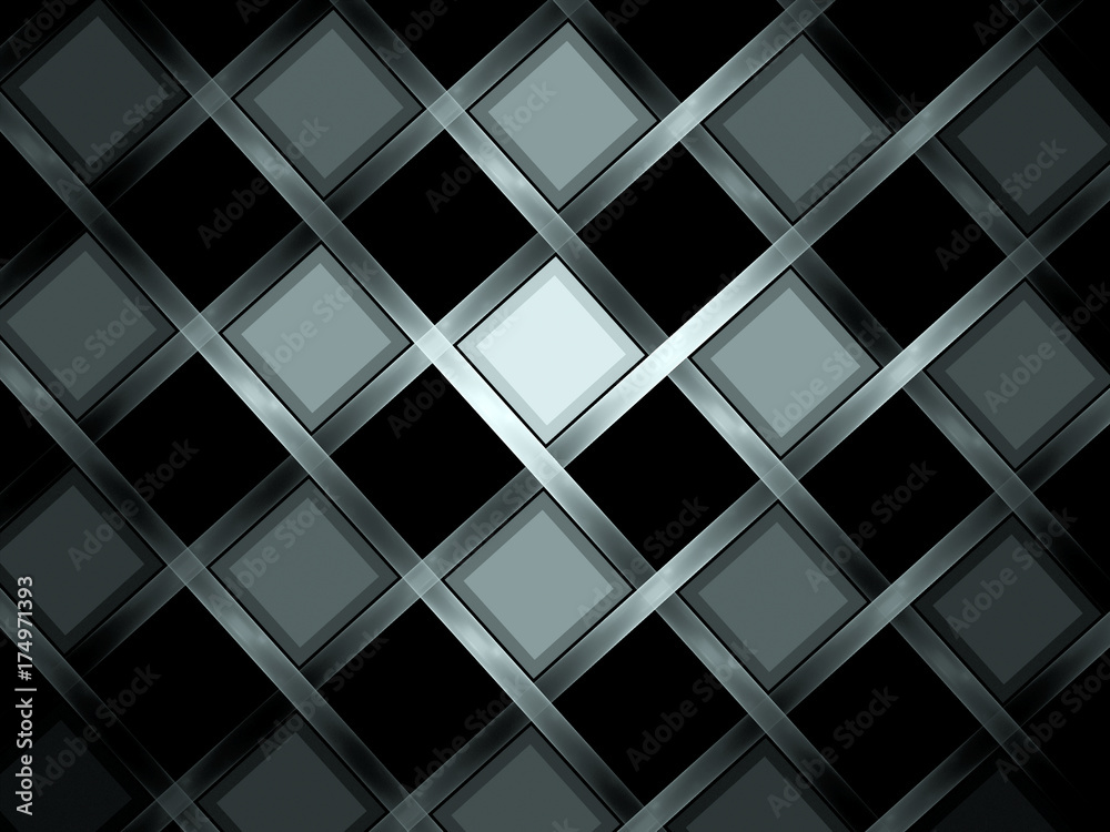 Magic squares on black Magic squares on black