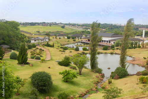 Картината върху платно Japan park Maringá - Brazil