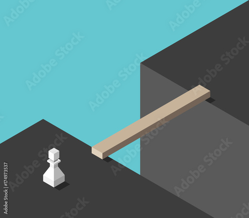 Pawn, gap, bridge