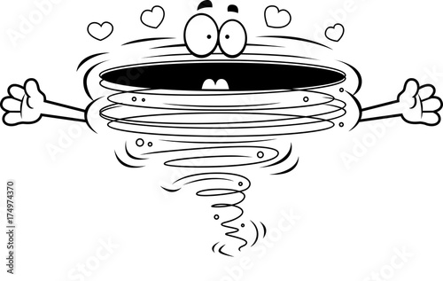 Cartoon Tornado Hug