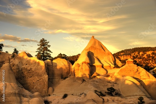 Clouds at Sunset Over Pine Park Utah
