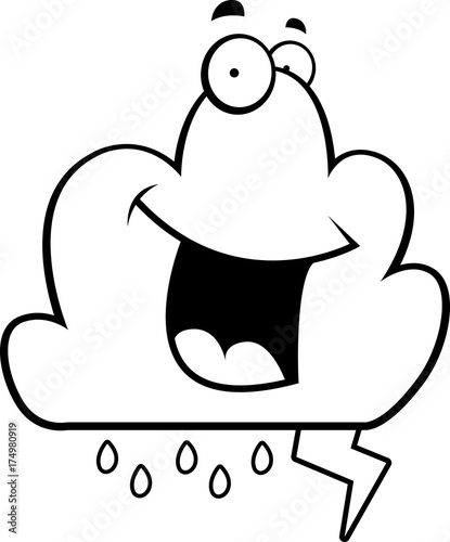 Storm Cloud Smiling