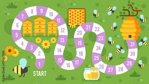  kids honey  board game