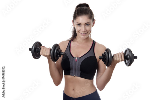 strong and health woman