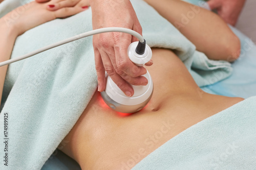 Tapeta Radio frequency skin tightening, belly