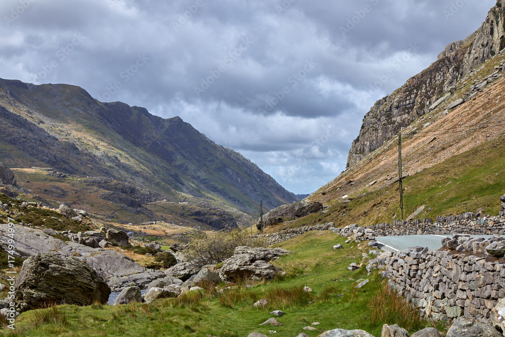 Mountains in Wales. Mountains in Wales.