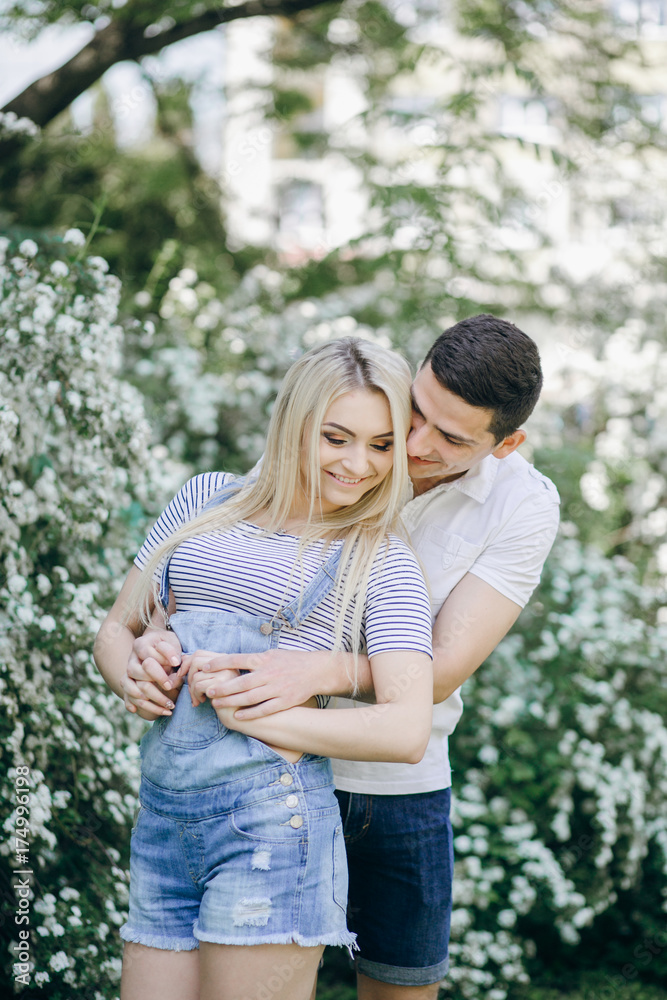 Fototapeta premium couple in nature