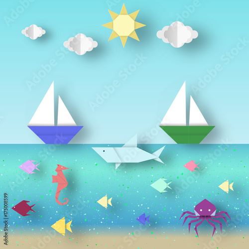 Landscape with Ship on the ...