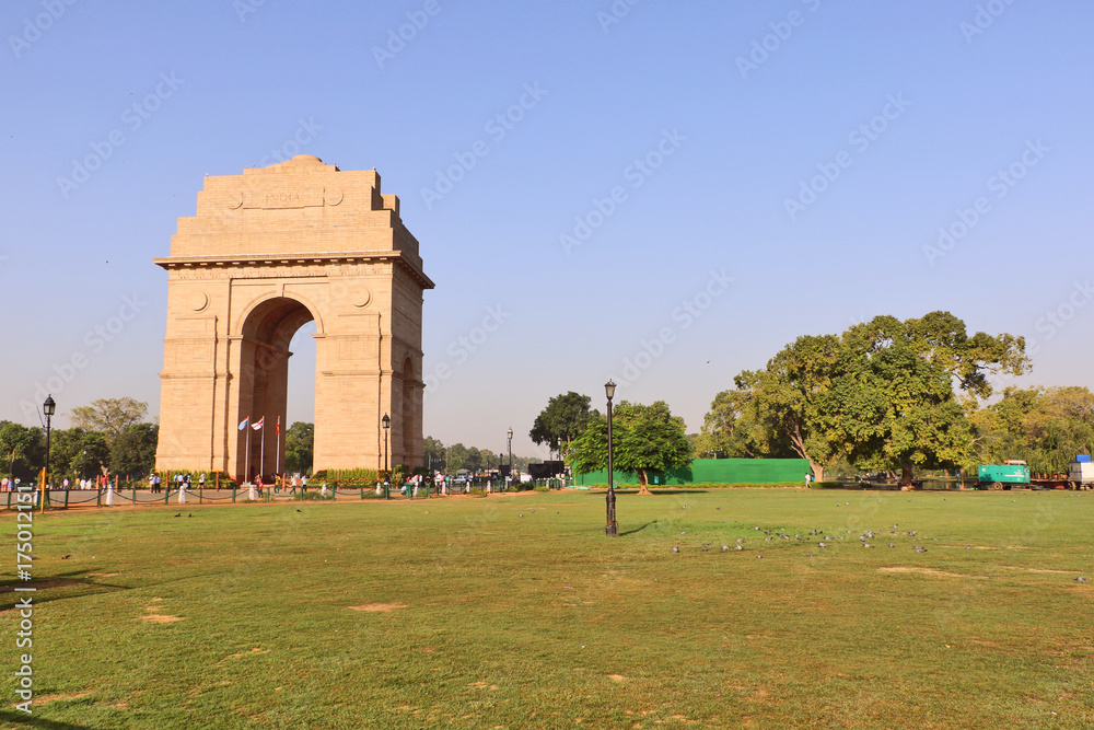 Φωτογραφία India Gate, one of the landmarks in New Delhi, India
