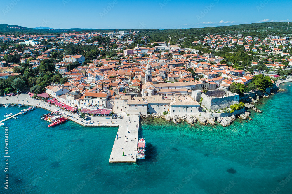 The Old Town of Krk, Croatia