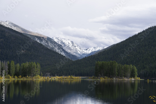 Stormy Mountain Lake View © Cody