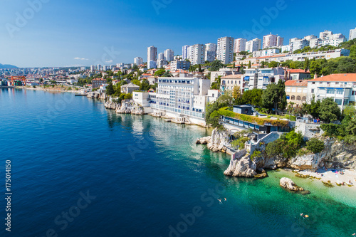 Sablicevo- The City Beach in Rijeka, Croatia