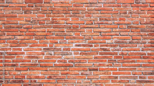 Brick wall texture background image used retro filter