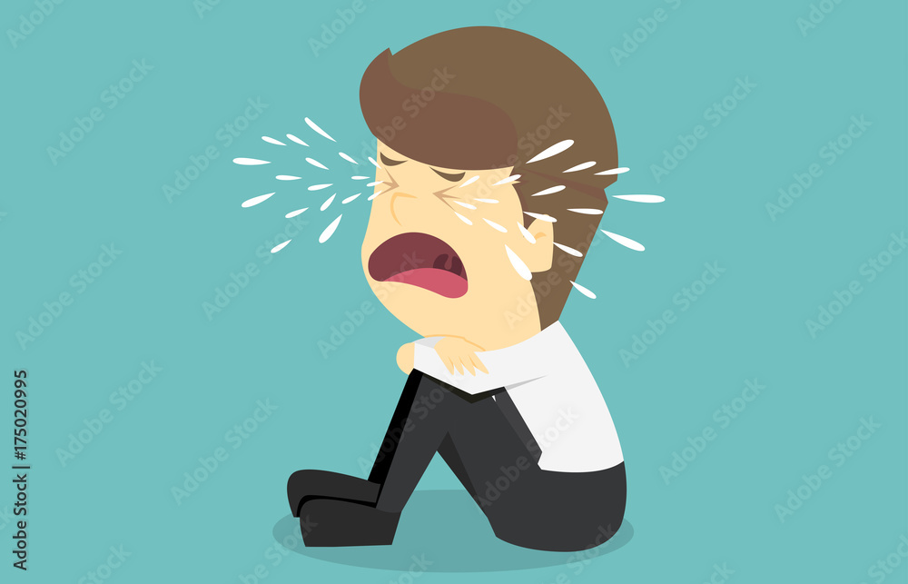 Sad Cartoon People
