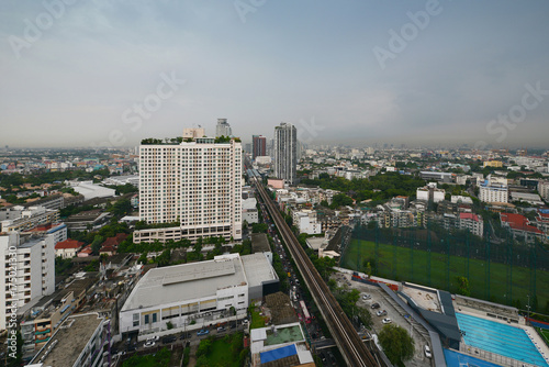 Phra Khanong, Sukhumvit Road in Khlong Toei, Bangkok city, Thailand photo